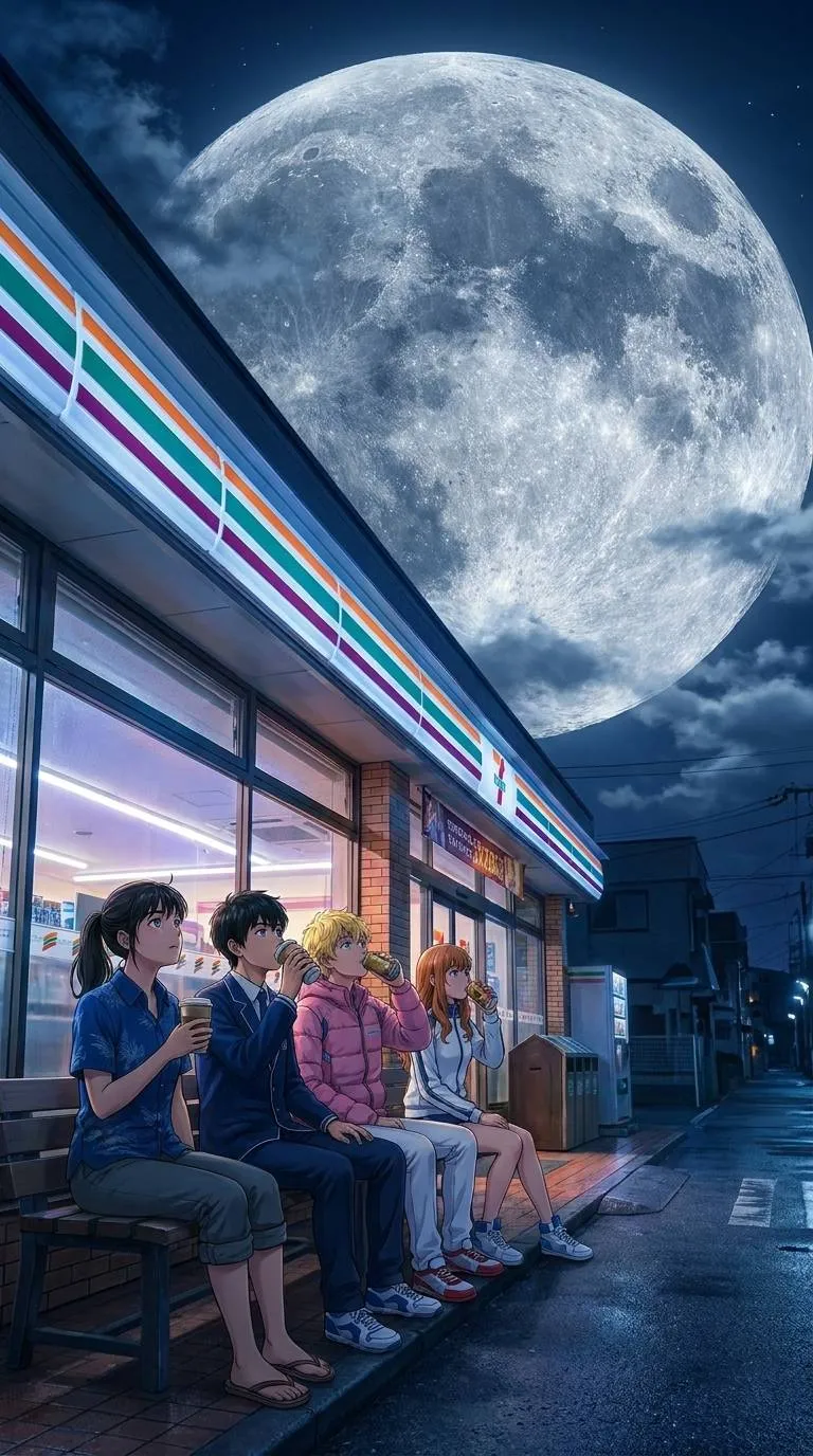 『新・バビロン』コンセプト画像：深夜的711