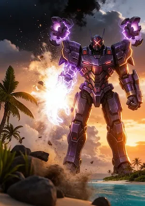 『新・バビロン』コンセプト画像：項羽 地上