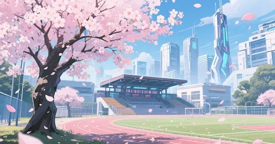 『新・バビロン』コンセプト画像：Chapter 2桜の学園