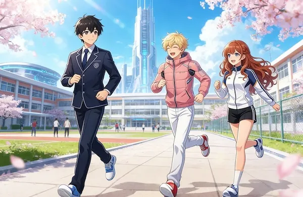 『新・バビロン』コンセプト画像：Chapter 1主役たちの学園